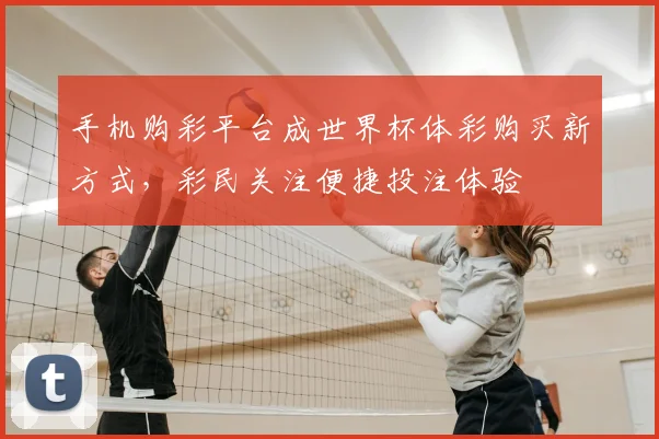 手机购彩平台成世界杯体彩购买新方式,彩民关注便捷投注体验